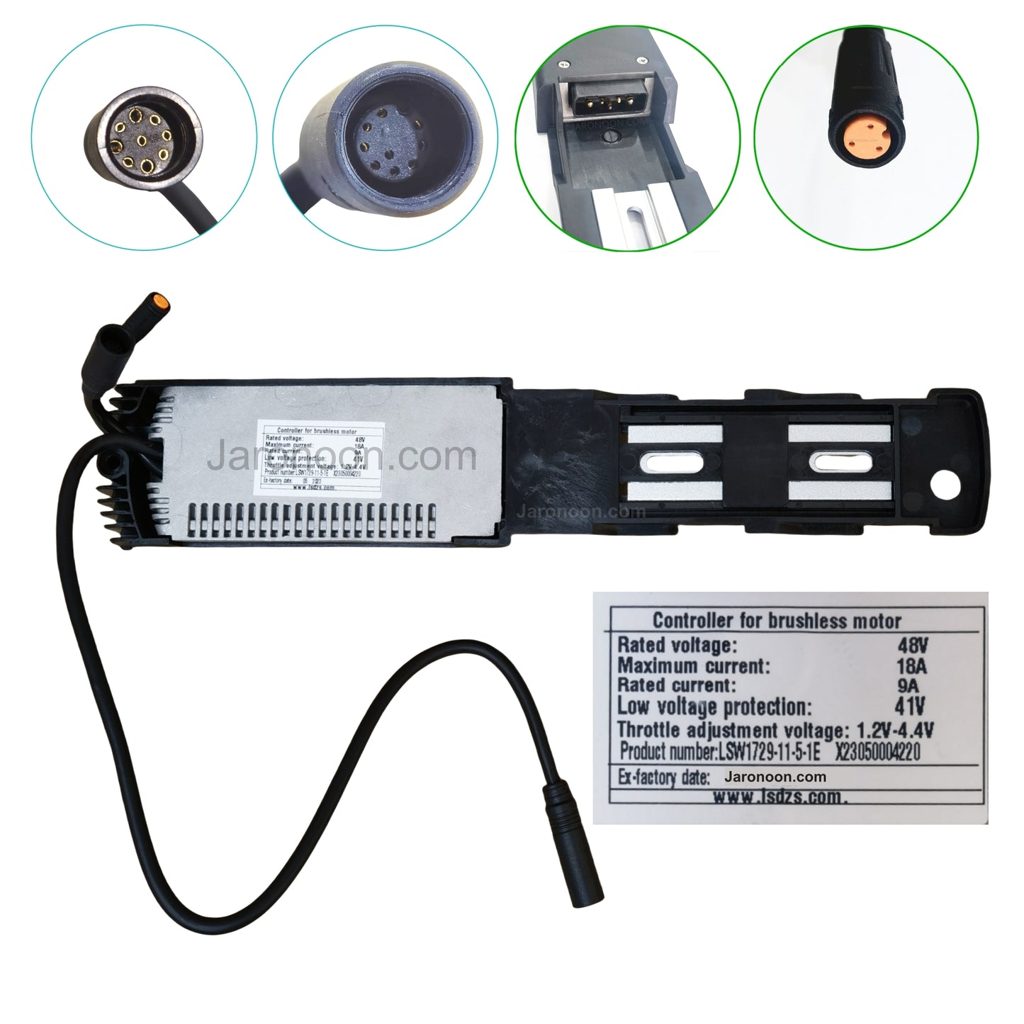 LSW1729-11-5-1E / LSW1729-11-3M Controller Speical for CMACEWHEEL Electric Bike