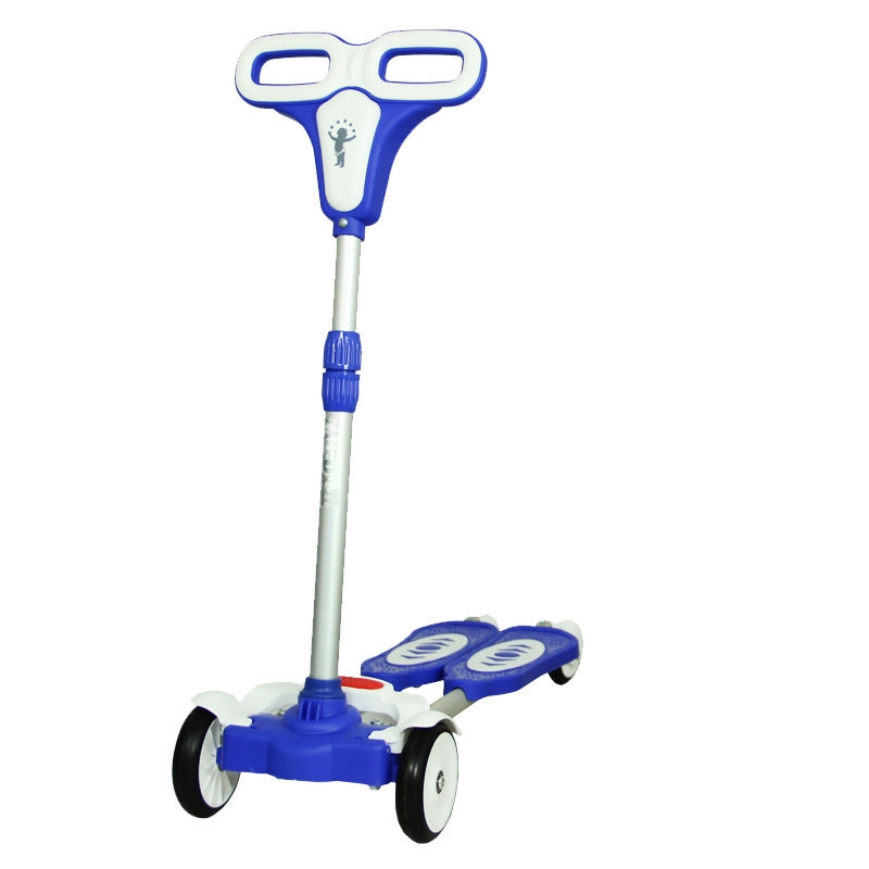 4-wheel kids scooter, 3-level adjustable height, suitable for children over 2 years old