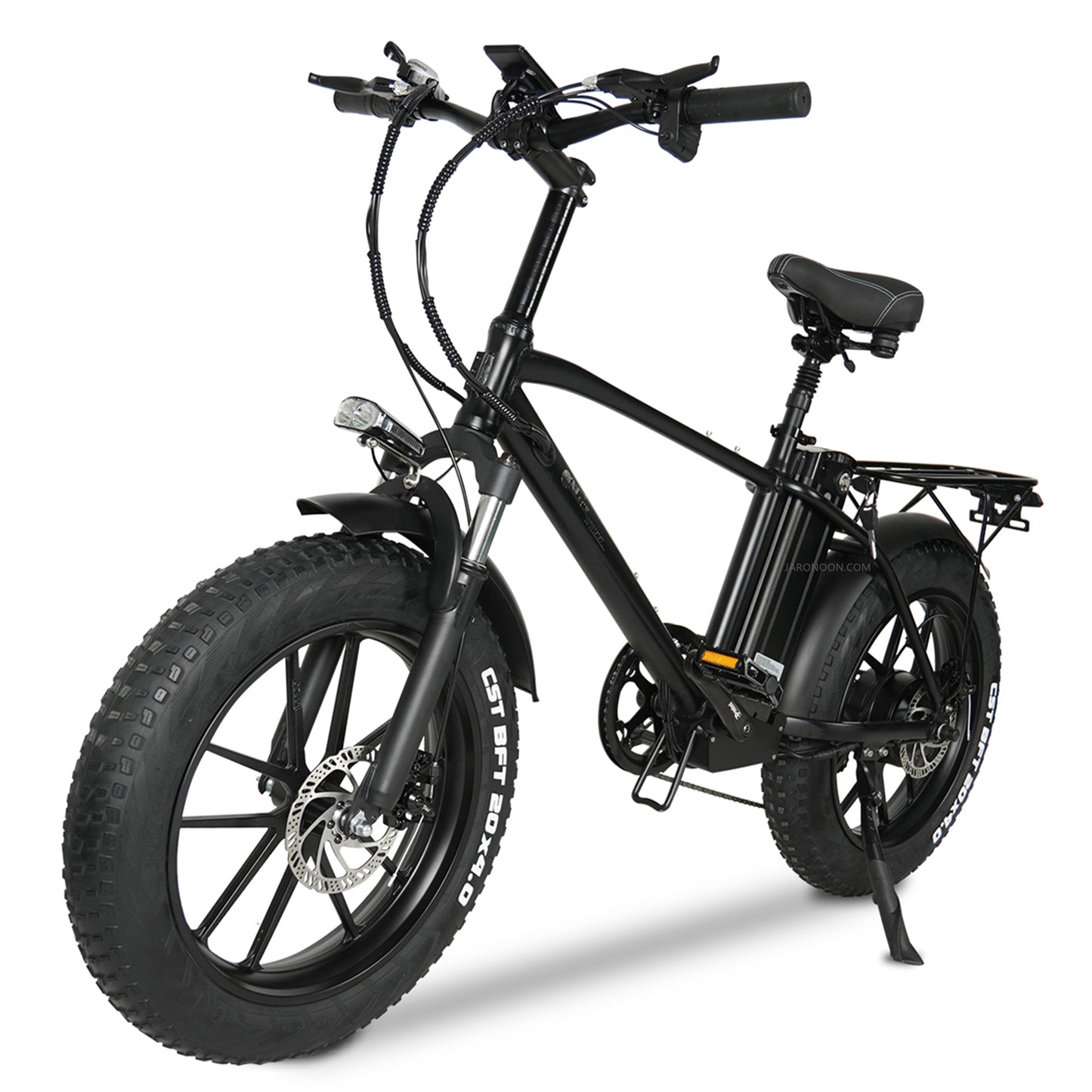 CMACEWHEEL T20 20 Inch 750W Electric Bike, 4.0 Fat Tire Mountain Bike, 48V 15Ah Battery, Front & Rear Disc Brake (ang.)