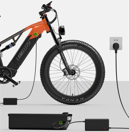 Lankeleisi RV800 PLUS 48V 15Ah Bicicletă electrică la modă 26 inci Sistem de transmisie cu 7 viteze Până la 52 km/h Frână hidraulică pe disc față și spate