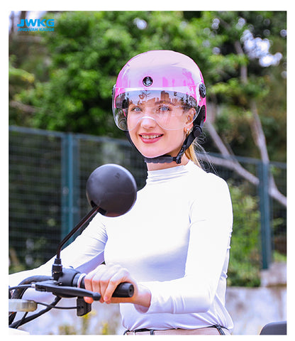 AI Smart Helmet with Front & Rear HD Built-in Camera, Bluetooth Calling and WIFI, Support Phone APP Live Check (ang.). Save and Share (ang.)