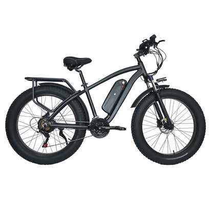 M26 750 Powerful Electric Bike 26 Inch Fat Tired Mountain Bike Śnieg 15Ah Lith (ang.)