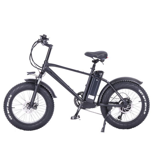 CMACEWHEEL T20 20 Inch 750W Electric Bike, 4.0 Fat Tire Mountain Bike, 48V 15Ah Battery, Front & Rear Disc Brake (ang.)